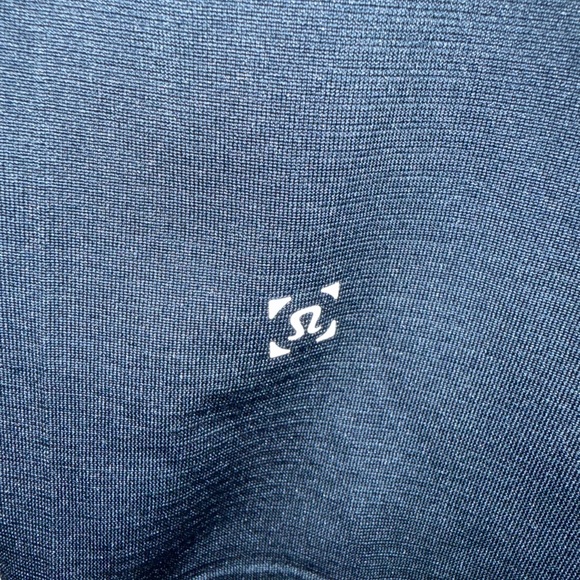Lululemon Metal Vent Tech Navy Blue T Shirt - Size Mens Large - Picture 3 of 3